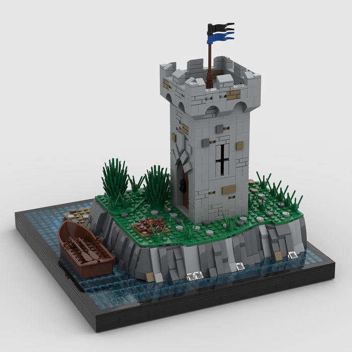 Medieval Pirate Tower Building Blocks - LesDiy -
