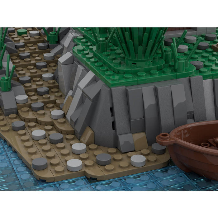 Medieval Pirate Tower Building Blocks - LesDiy -