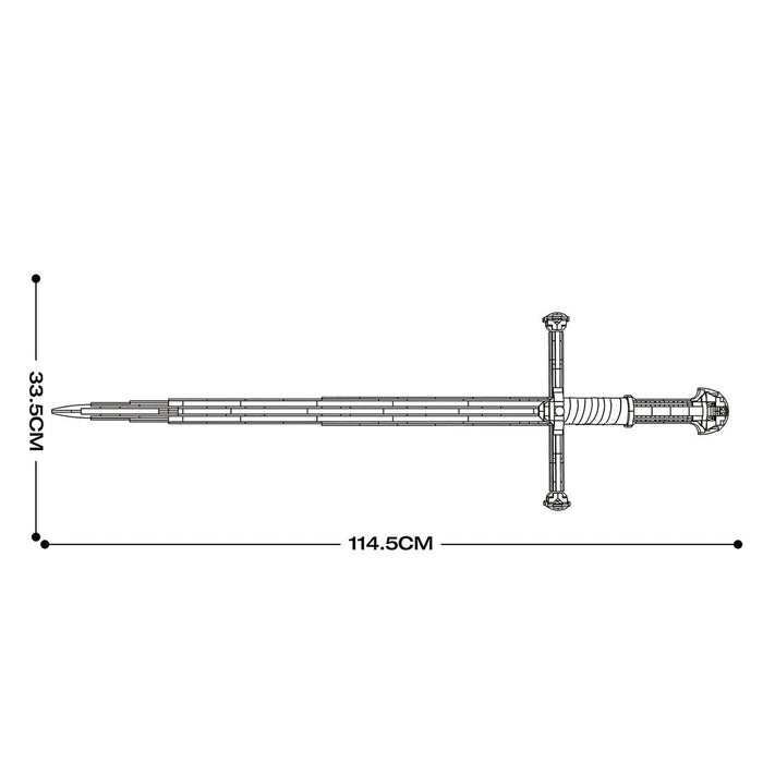 Medieval Sacred Sword Assembly Building Blocks Set - LesDiy -