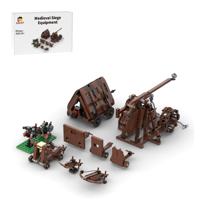 Medieval Siege Equipment Building Blocks - LesDiy -