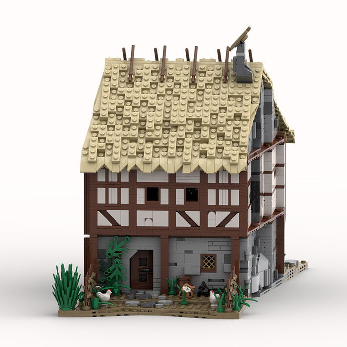 Medieval Taylorsgreen Village Tailoring Shop Building Blocks - LesDiy - Building Blocks -