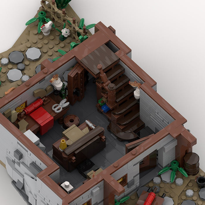 Medieval Taylorsgreen Village Tailoring Shop Building Blocks - LesDiy - Building Blocks -