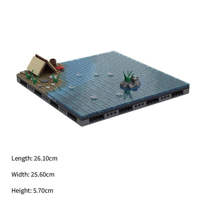 Medieval Watchtower Brick Kit, CA - 002 Coastal Modular Building Blocks - LesDiy - Building Blocks -