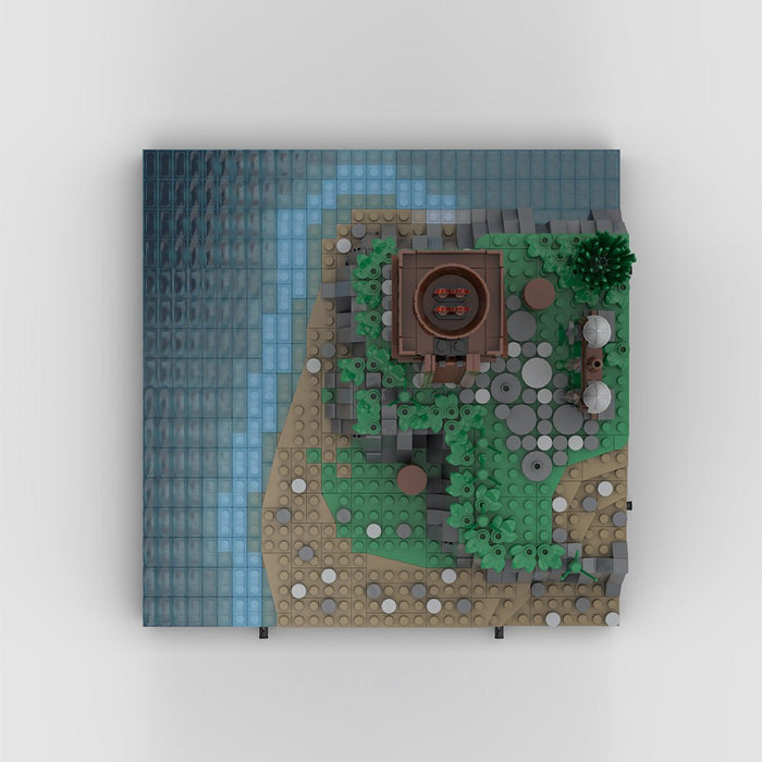 Medieval Watchtower Brick Kit, MA - 001 Signalfire Building Blocks - LesDiy - Building Blocks -
