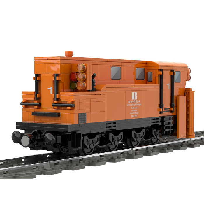 Meiningen Type Snowplough Train - LesDiy - Locomotive -