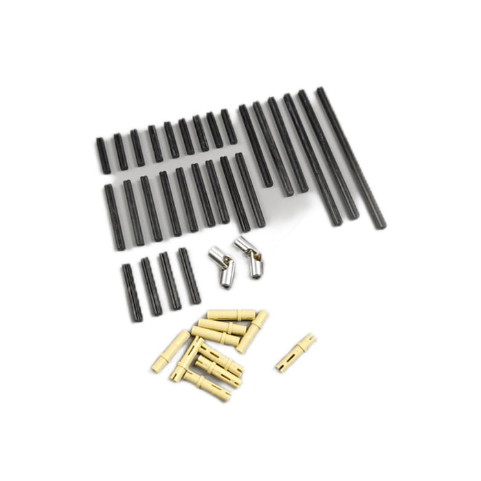 Metal Universal Joint + Carbon Fiber Cross Axle Set - LesDiy -