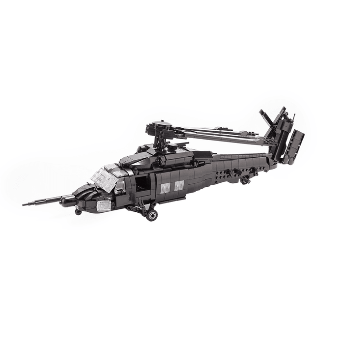 MH60M Black Hawk Military Copter Building Blocks - LesDiy - Building Blocks -