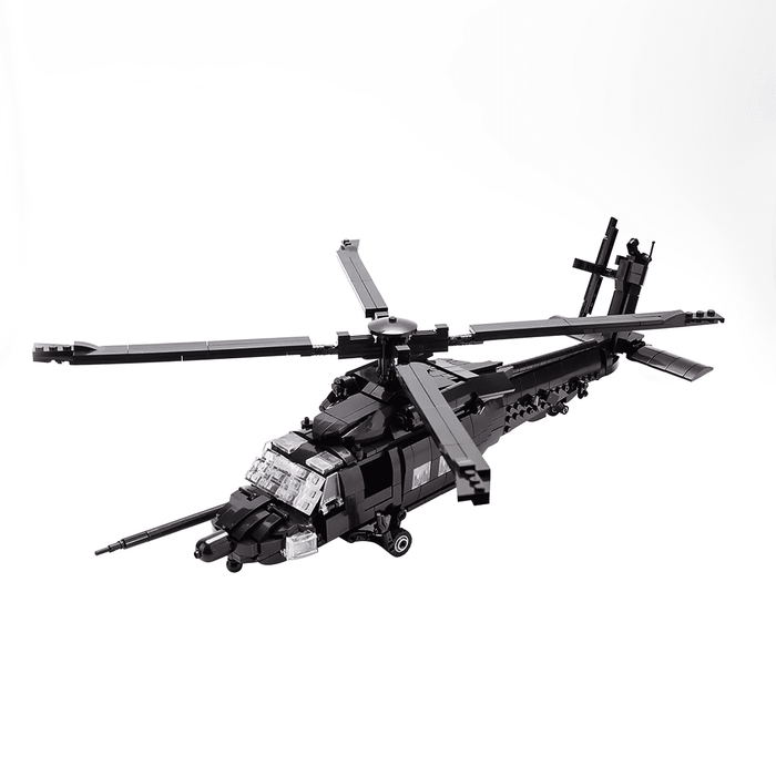 MH60M Black Hawk Military Copter Building Blocks - LesDiy - Building Blocks -