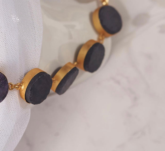 Midnight Black Necklace Set
