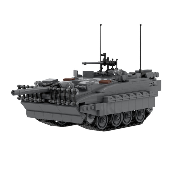Military tank STRV - 103B Building Bricks - LesDiy -