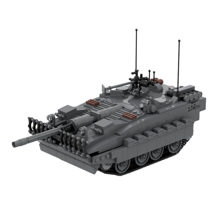 Military tank STRV - 103B Building Bricks - LesDiy -