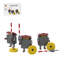 Mini Block Knight Building Blocks Set (1 Figure/354PCS)-LesDiy-Building Blocks-