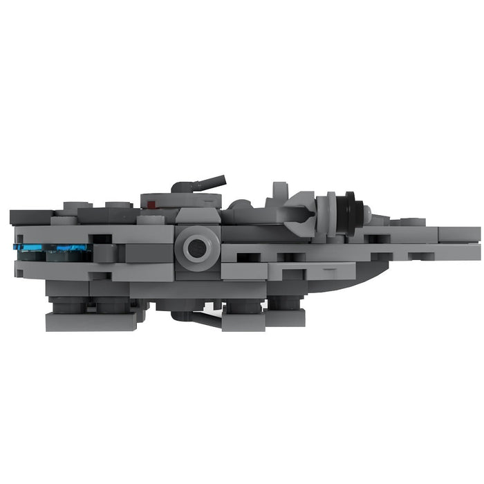Mini Sci - Fi Space Freighter Building Block - LesDiy -