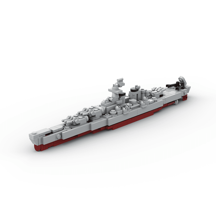 Miniature Armed Naval Vessel Set 2 Building Blocks - LesDiy -