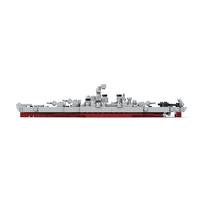 Miniature Armed Naval Vessel Set 2 Building Blocks - LesDiy -