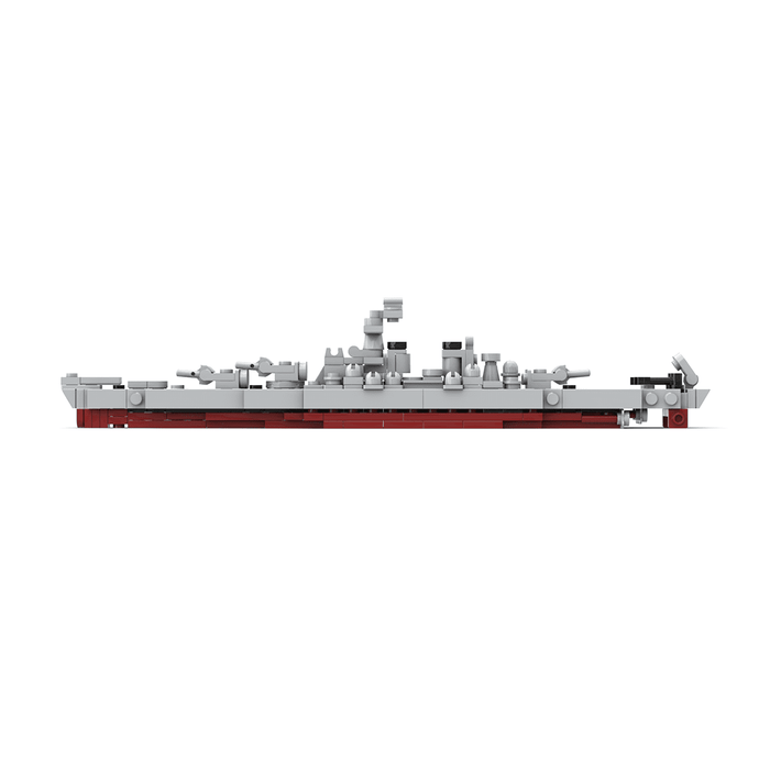 Miniature Armed Naval Vessel Set 2 Building Blocks - LesDiy -