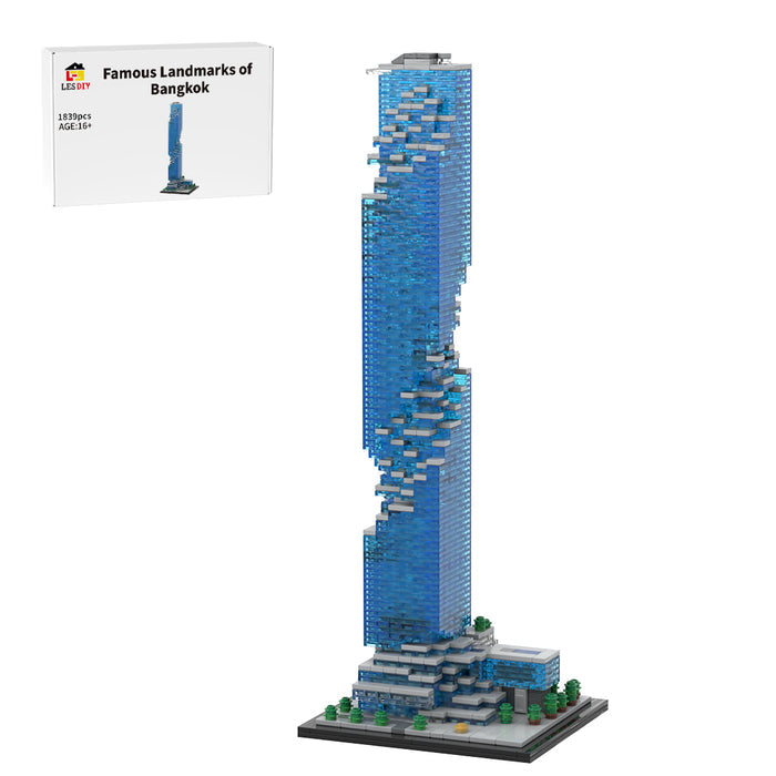 MOC- 174819 Bangkok King Power MahaNakhon - 1/800 Scale Building Blocks