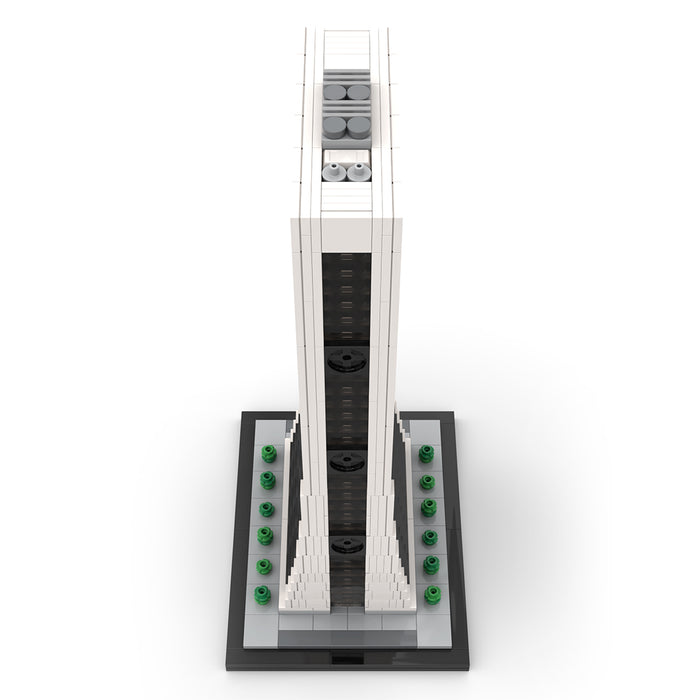 MOC- 174824 9 West 57th Street - 1/800 Scale Building Blocks