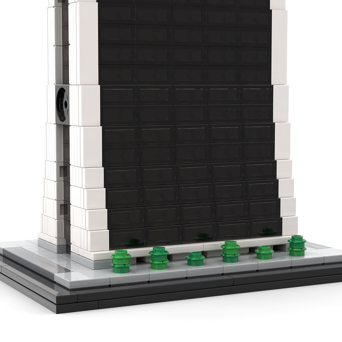 MOC- 174824 9 West 57th Street - 1/800 Scale Building Blocks