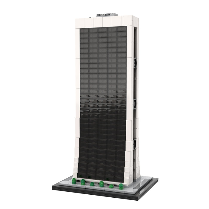 MOC- 174824 9 West 57th Street - 1/800 Scale Building Blocks
