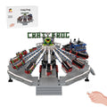 MOC - 214893 Fairground Crazy Frogs / Jump 'n' Smile Building Blocks - LesDiy -