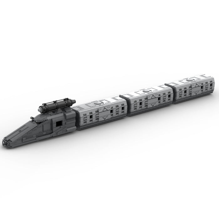 MOC - 98160 Film and Television Train Model - LesDiy -