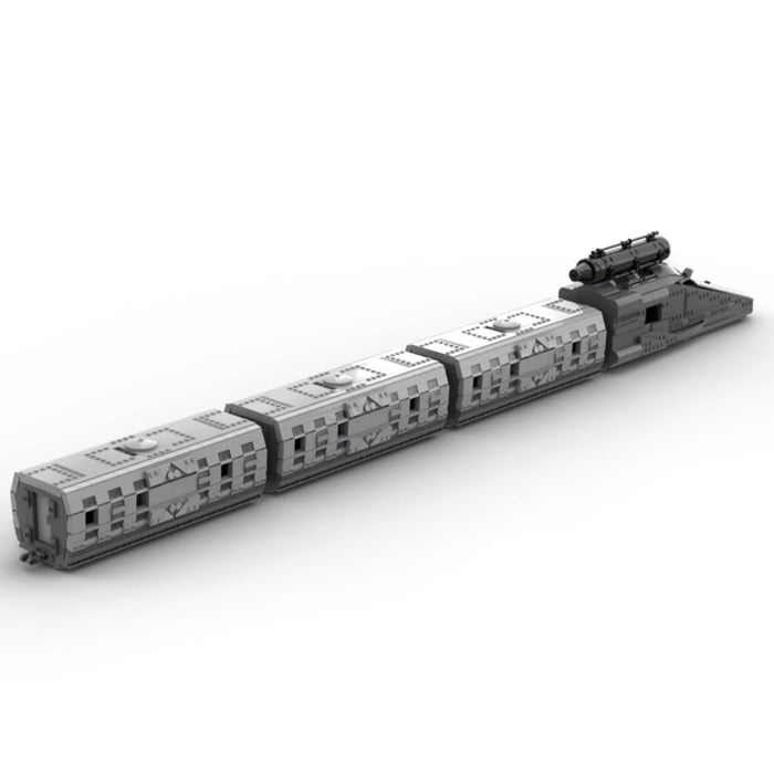 MOC - 98160 Film and Television Train Model - LesDiy -