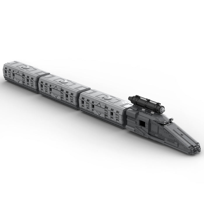 MOC - 98160 Film and Television Train Model - LesDiy -