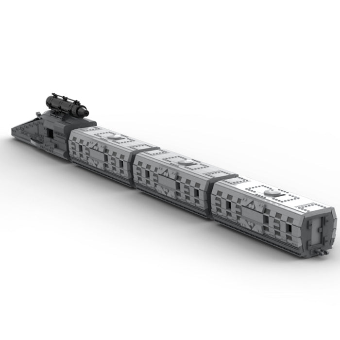 MOC - 98160 Film and Television Train Model - LesDiy -