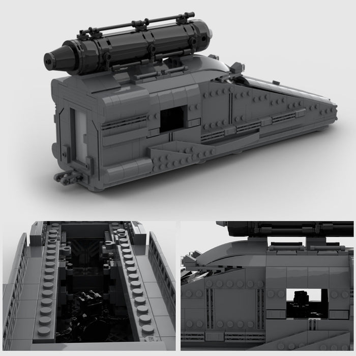 MOC - 98160 Film and Television Train Model - LesDiy -