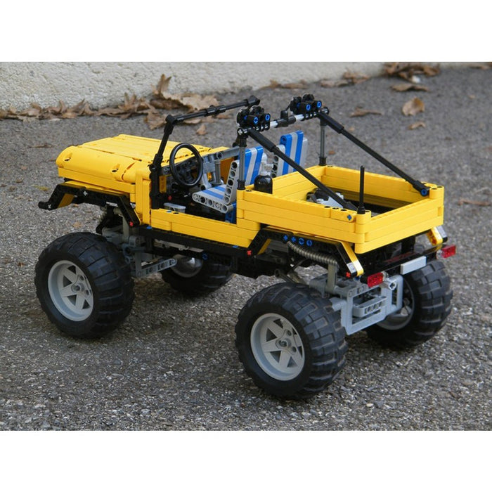 MOC-0001 RC 4WD Trial Off-Road Vehicle Building Blocks-LesDiy-MOC-