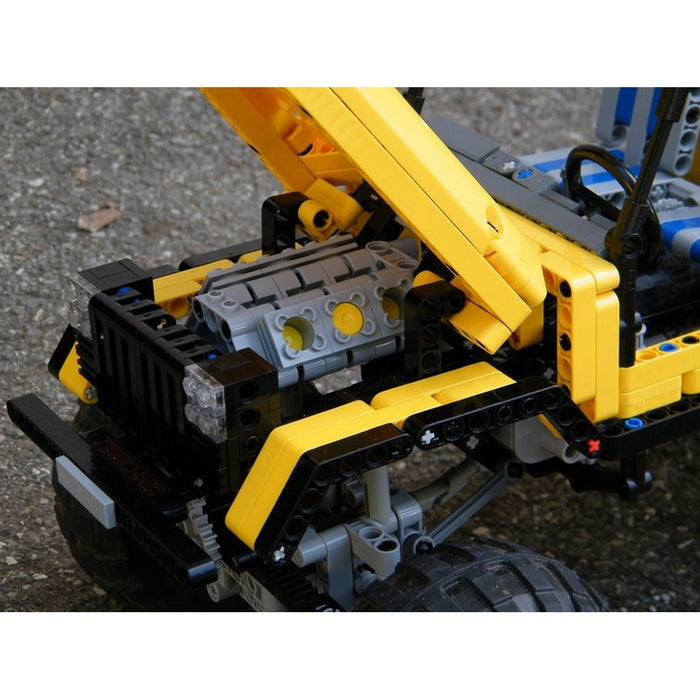MOC-0001 RC 4WD Trial Off-Road Vehicle Building Blocks-LesDiy-MOC-