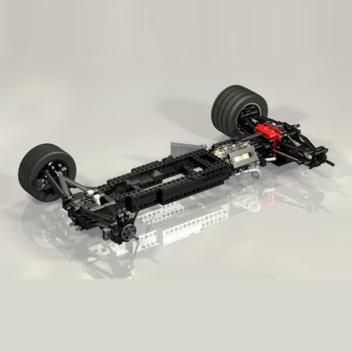 MOC - 0845 McLaren MP4 - 4 - scale 1:8 - LesDiy -