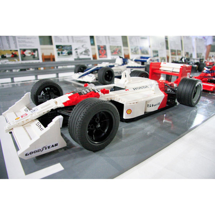 MOC - 0845 McLaren MP4 - 4 - scale 1:8 - LesDiy -
