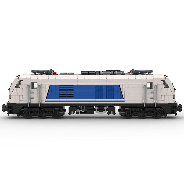 MOC - 102558 BR 159 - Eurodual Hybrid Locomotive Building Blocks - LesDiy - MOC -