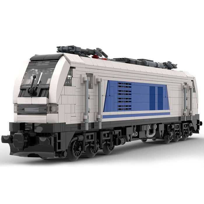 MOC - 102558 BR 159 - Eurodual Hybrid Locomotive Building Blocks - LesDiy - MOC -