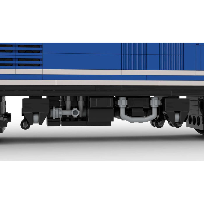 MOC - 102558 BR 159 - Eurodual Hybrid Locomotive Building Blocks - LesDiy - MOC -