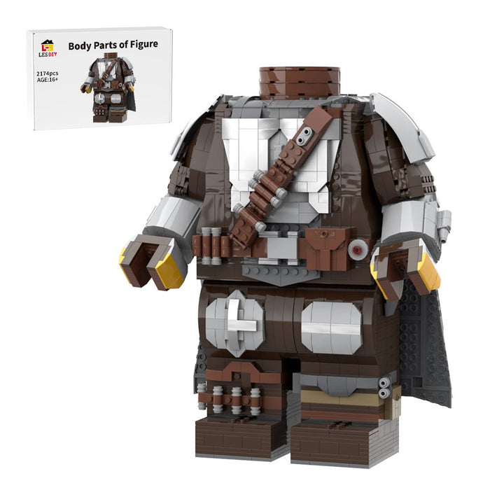MOC - 102953 The Mandalorian Mega Figure Body - LesDiy -