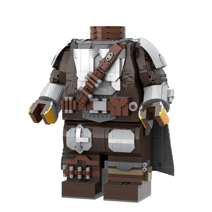 MOC - 102953 The Mandalorian Mega Figure Body - LesDiy -