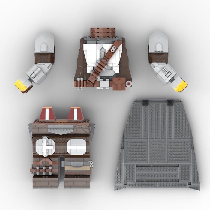 MOC - 102953 The Mandalorian Mega Figure Body - LesDiy -