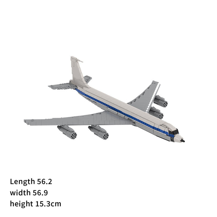 MOC - 103406 Boeing 707 - Pan Am Building Blocks - LesDiy - Building Blocks -