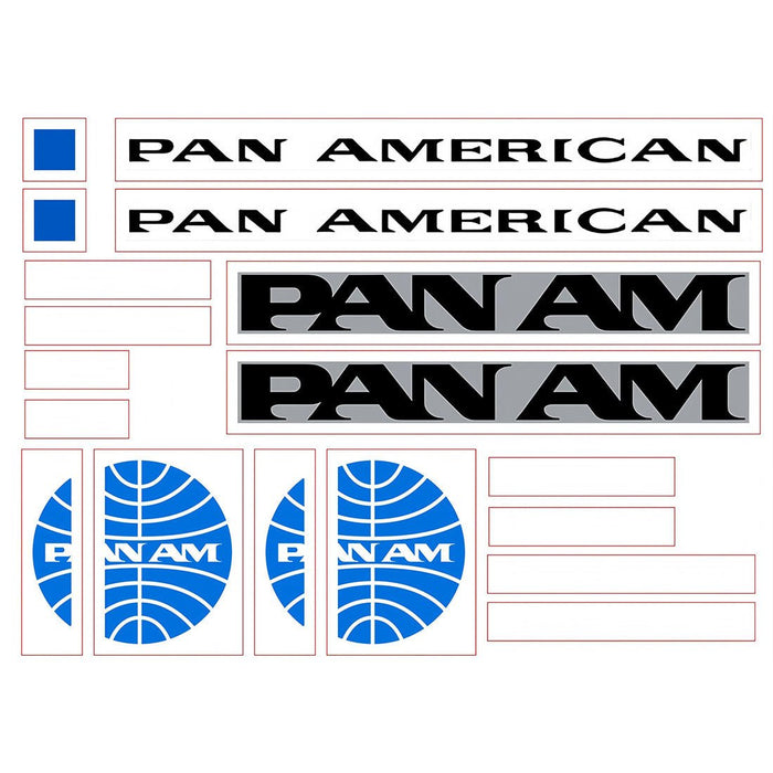 MOC - 103406 Boeing 707 - Pan Am Building Blocks - LesDiy - Building Blocks -