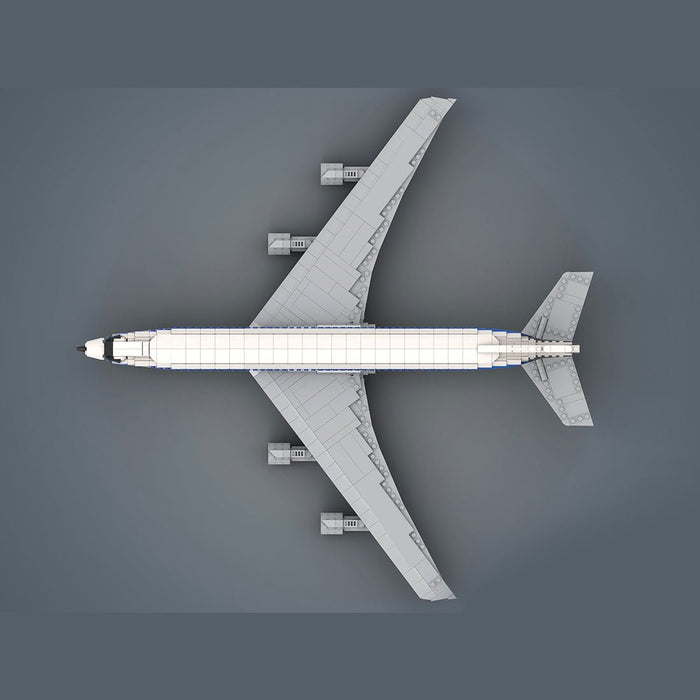 MOC - 103406 Boeing 707 - Pan Am Building Blocks - LesDiy - Building Blocks -