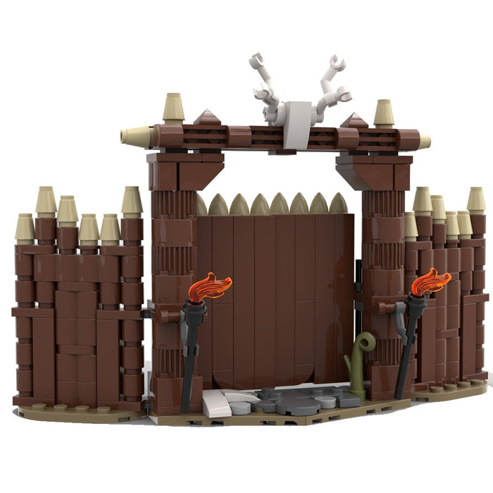 MOC - 103656 Village Gate Medieval Building Blocks - LesDiy - Building Blocks -