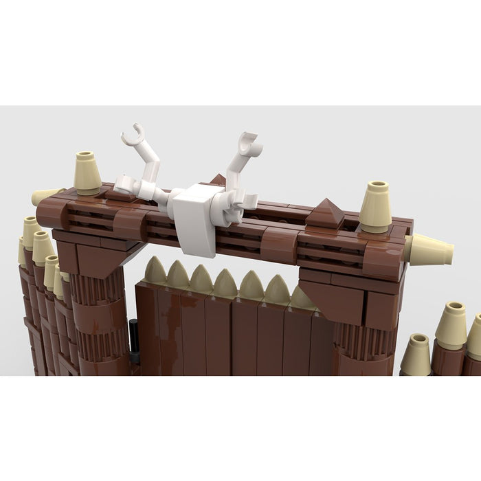 MOC - 103656 Village Gate Medieval Building Blocks - LesDiy - Building Blocks -