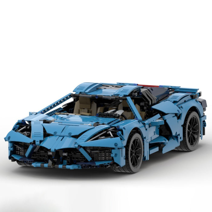MOC - 104615 Supercar Model - LesDiy -
