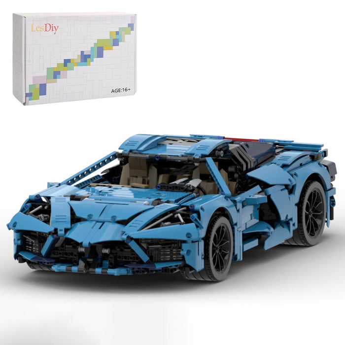 MOC - 104615 Supercar Model - LesDiy -