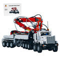 MOC - 105070Kenworth C500B + Putzmeister M70 Building Blocks - LesDiy -