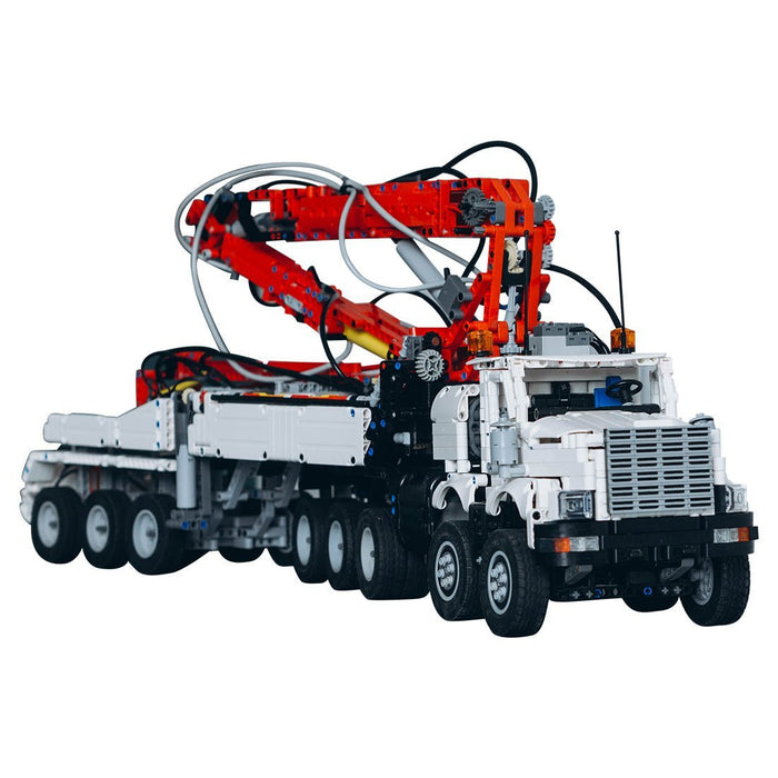 MOC - 105070Kenworth C500B + Putzmeister M70 Building Blocks - LesDiy -