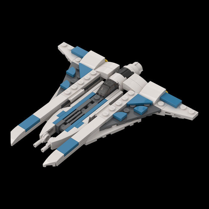 MOC - 105614 Mandalorian Gauntlet Figther Building Blocks - LesDiy - Locomotive -